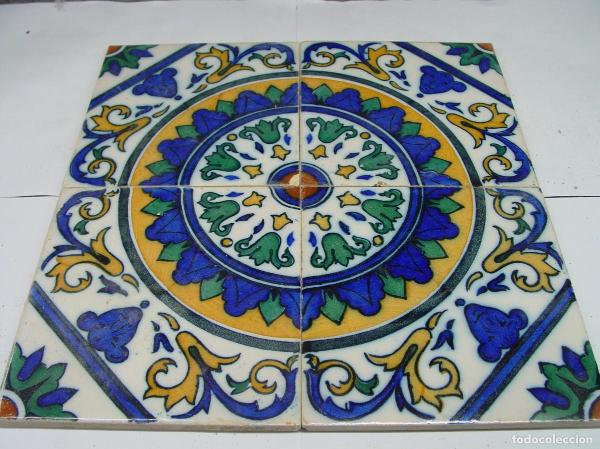 Antig&uuml;edades: Azulejos antiguos de 1900 - Foto 2
