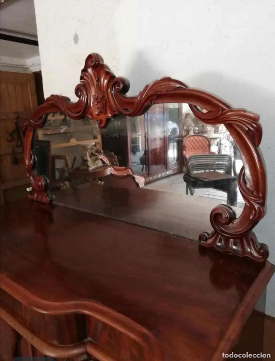 Antig&uuml;edades: BUFFET DE CAOBA VICTORIANO S. XIX - Foto 5