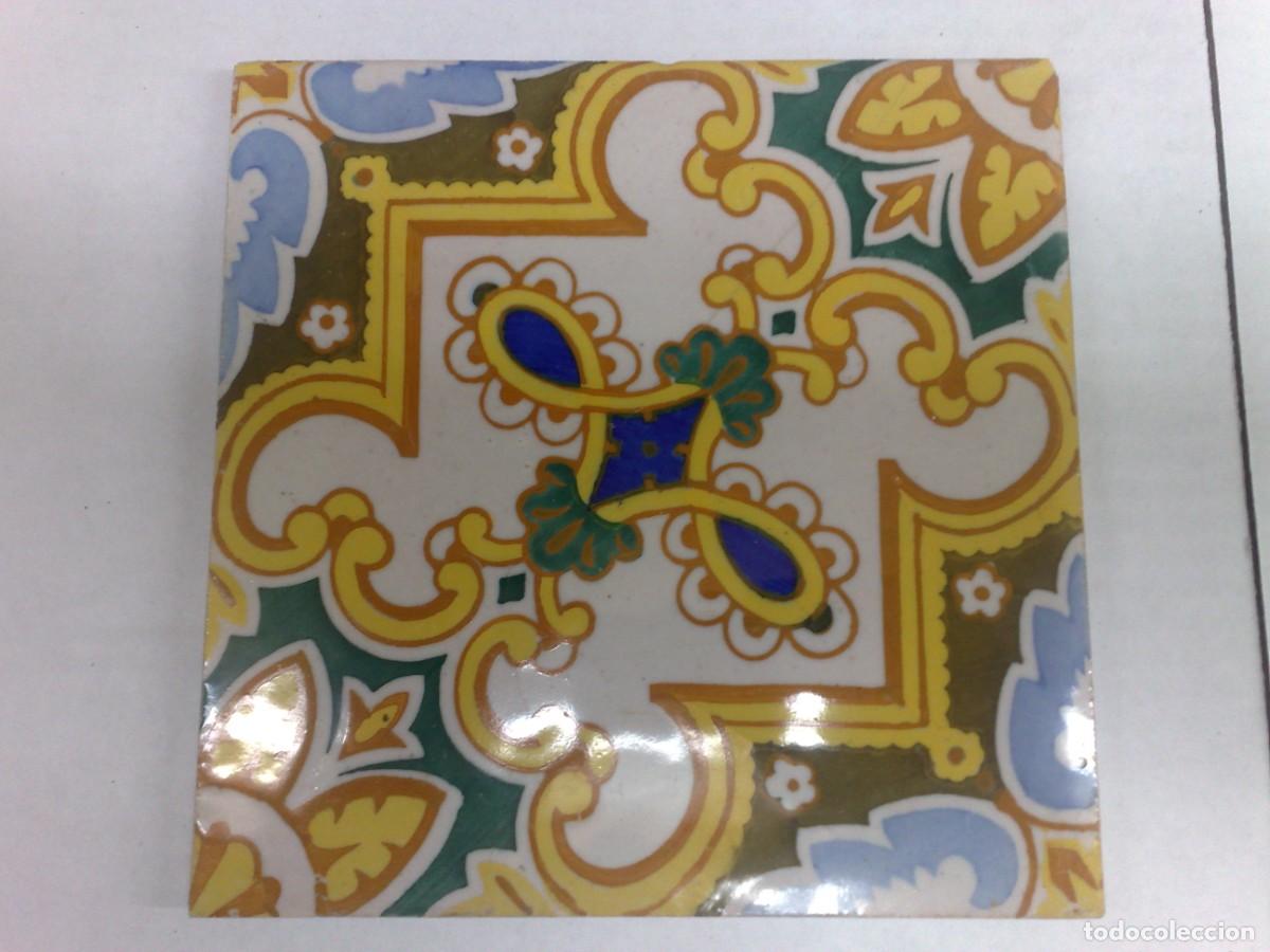 Antig&uuml;edades: Azulejos antiguos de 1900 - Foto 1