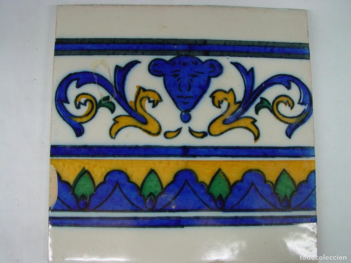 Antig&uuml;edades: Azulejos antiguos de 1900 - Foto 2