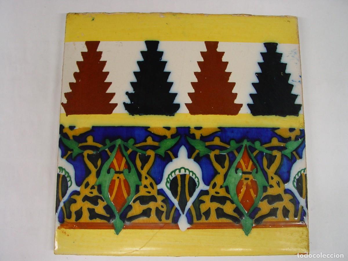 Antig&uuml;edades: Azulejos antiguos de 1900 - Foto 1