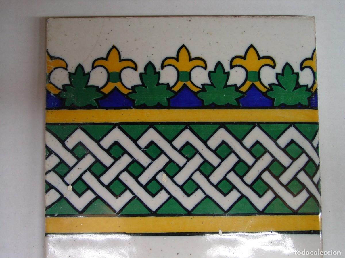 Antig&uuml;edades: Azulejos antiguos de 1900 - Foto 2