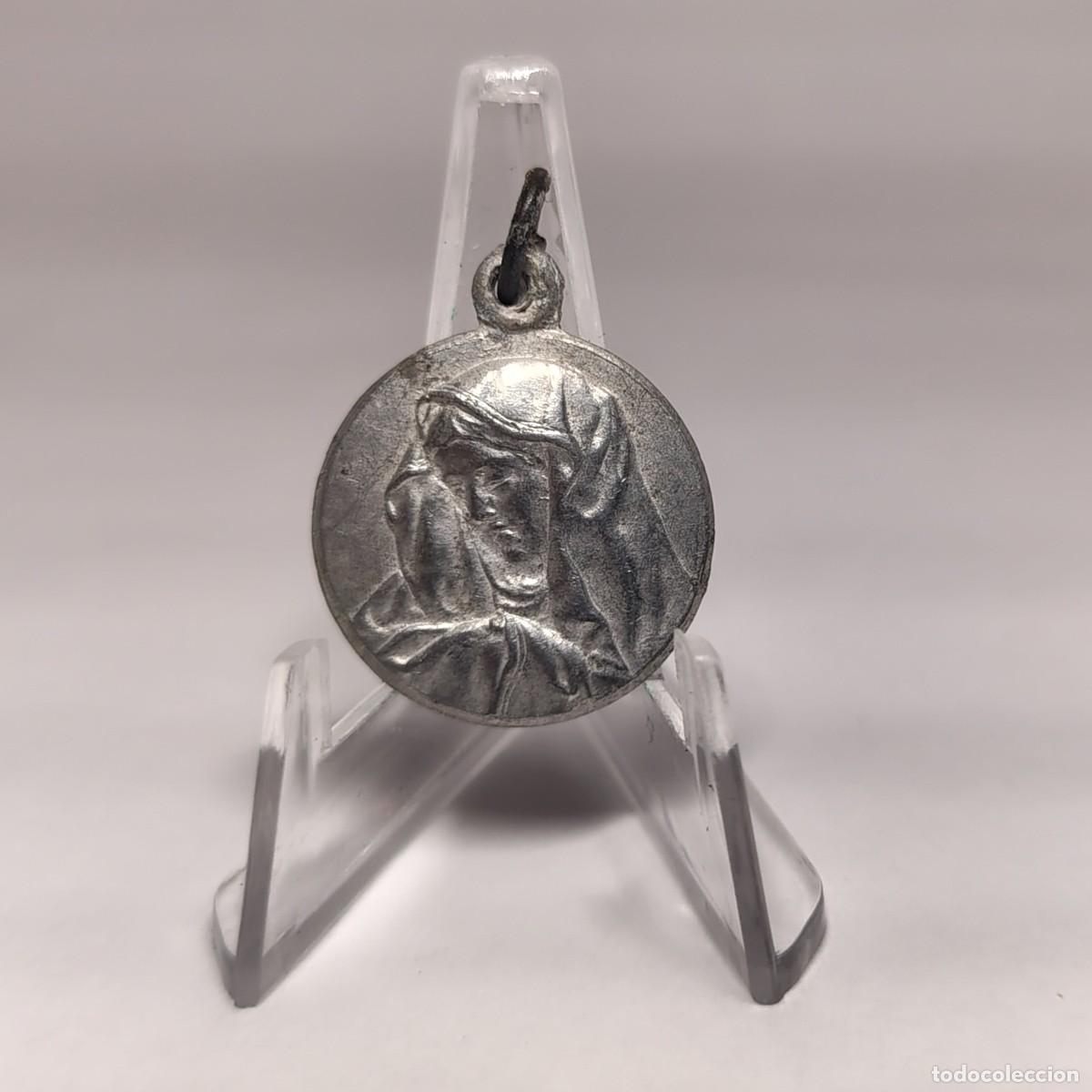 Antig&uuml;edades: Medalla religiosa / Colgante: VIRGEN MARIA. M348