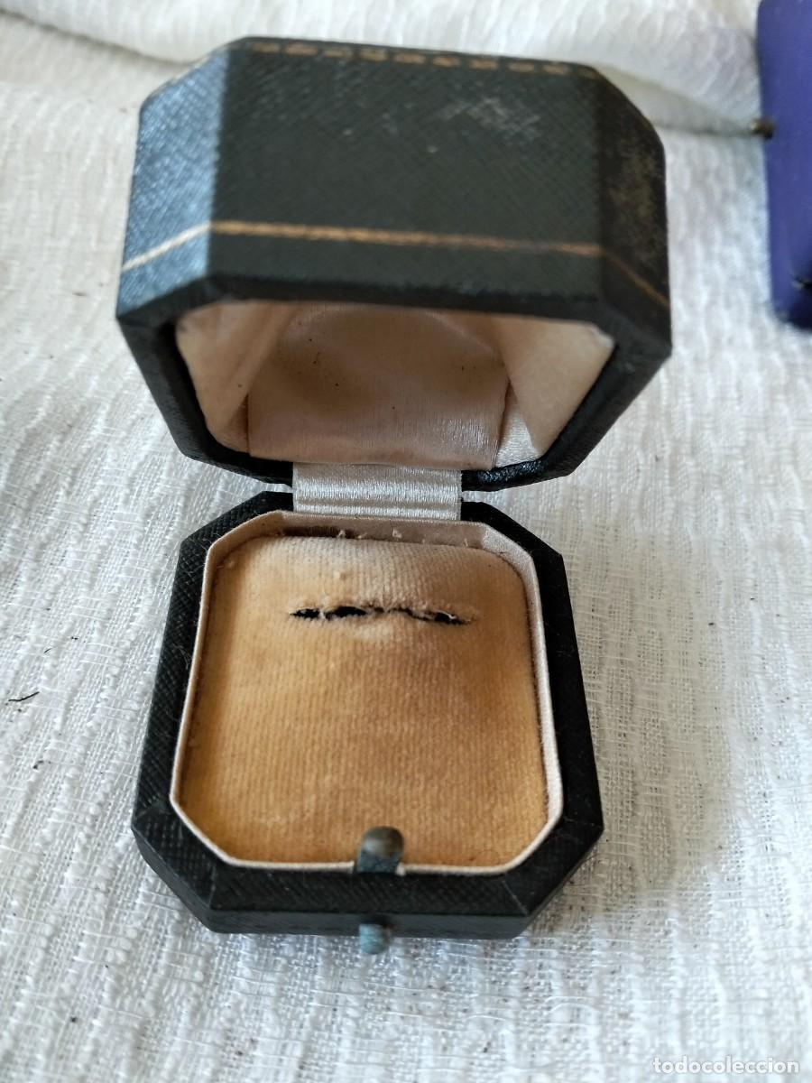 Antig&uuml;edades: ANTIGUO ESTUCHE PARA SORTIJA JOYERIA