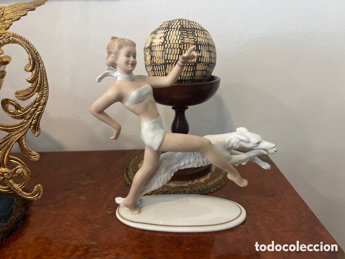 Antig&uuml;edades: FIGURA PORCELANA WALLENDORF