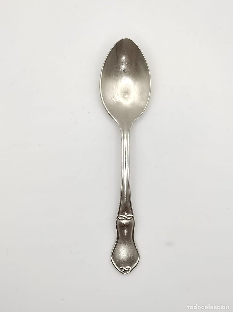 Antig&uuml;edades: CUCHARA DE BEBE PLATA DE LEY