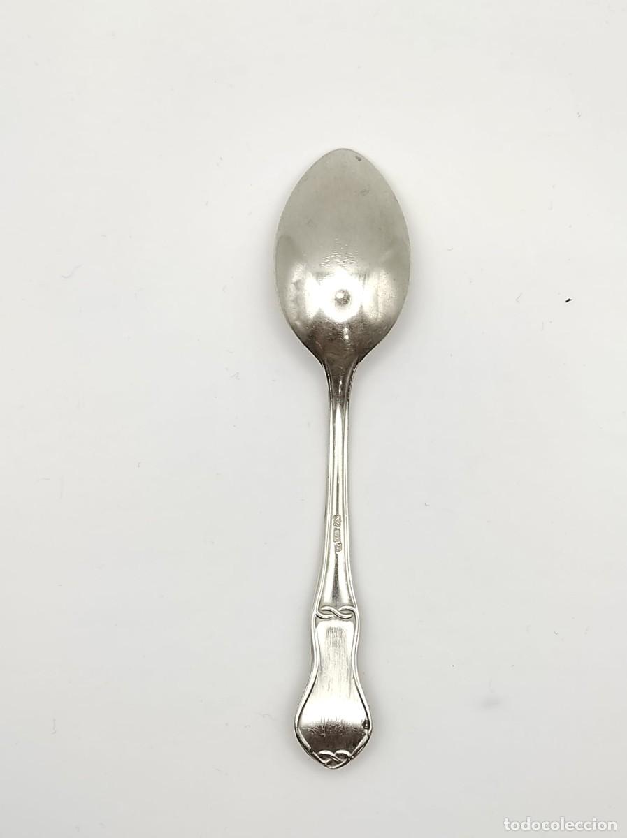Antig&uuml;edades: CUCHARA DE BEBE PLATA DE LEY - Foto 6
