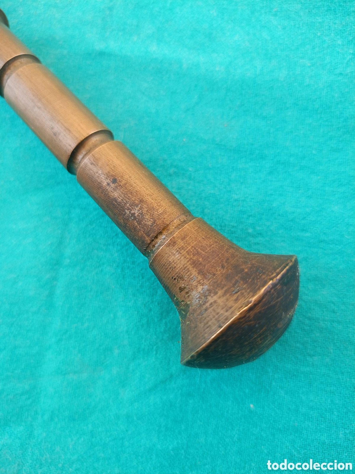 Antig&uuml;edades: MANO DE MORTERO ALMIREZ DE BRONCE - Foto 2
