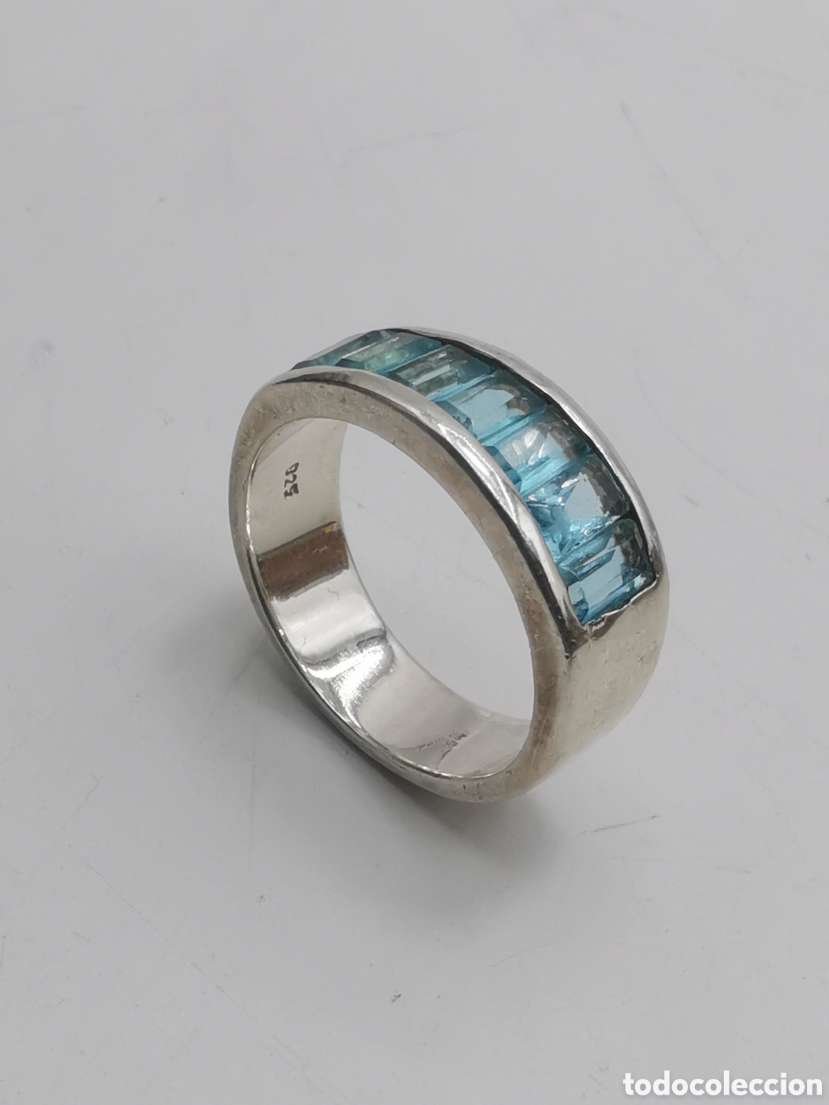 Antig&uuml;edades: BONITO ANILLO PLATA DE LEY 925