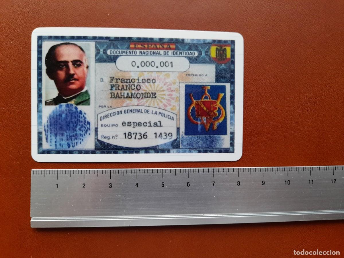 Antig&uuml;edades: DNI Franco DNI Franquista