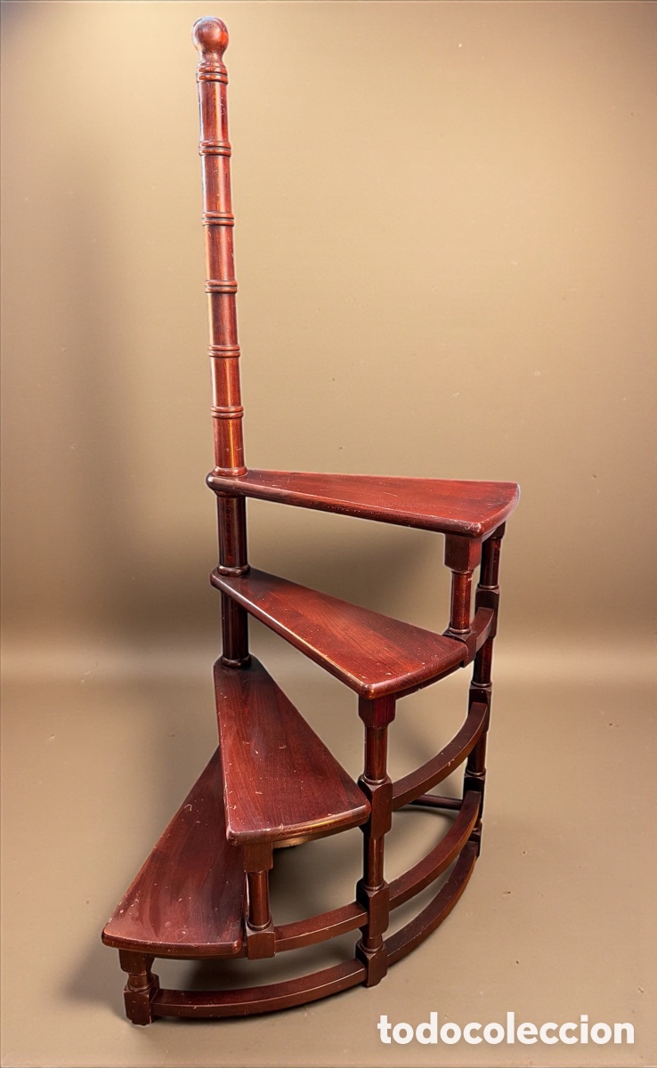 Antiquit&eacute;s: Antigua Escalera de Madera Victoriana
