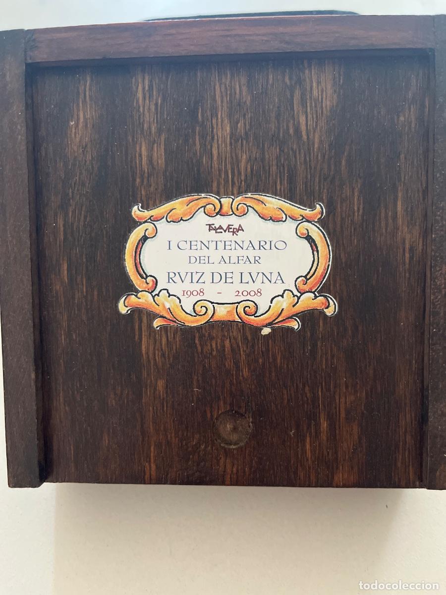 Antig&uuml;edades: Plato decorativo del I Centenario del Alfar Ruiz de Luna 1908-2008