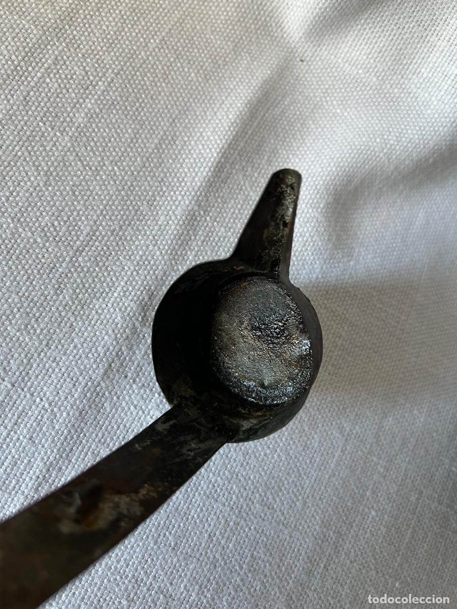Antig&uuml;edades: ANTIGUO CANDIL DE DOBLE CAZOLETA - Foto 11
