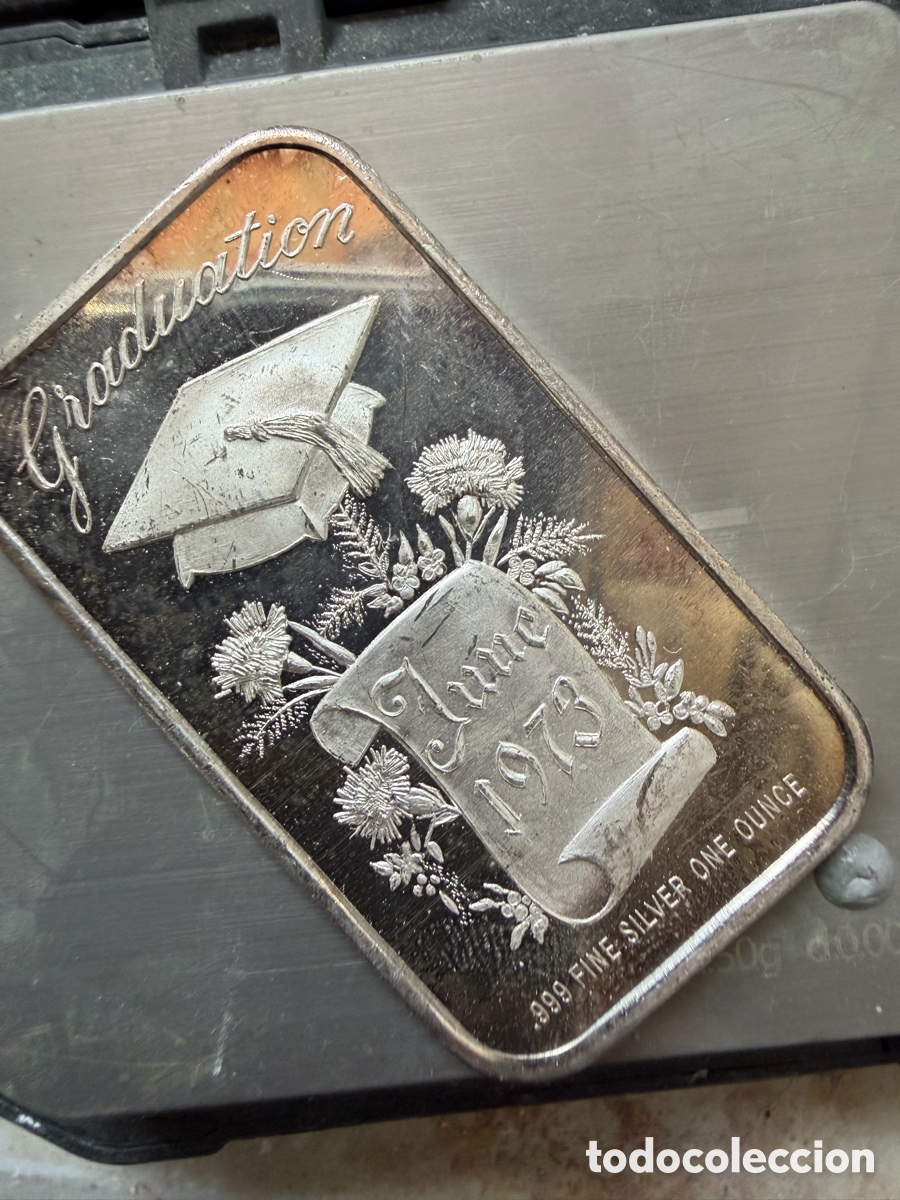 Antig&uuml;edades: Onza plata 31 gr 999