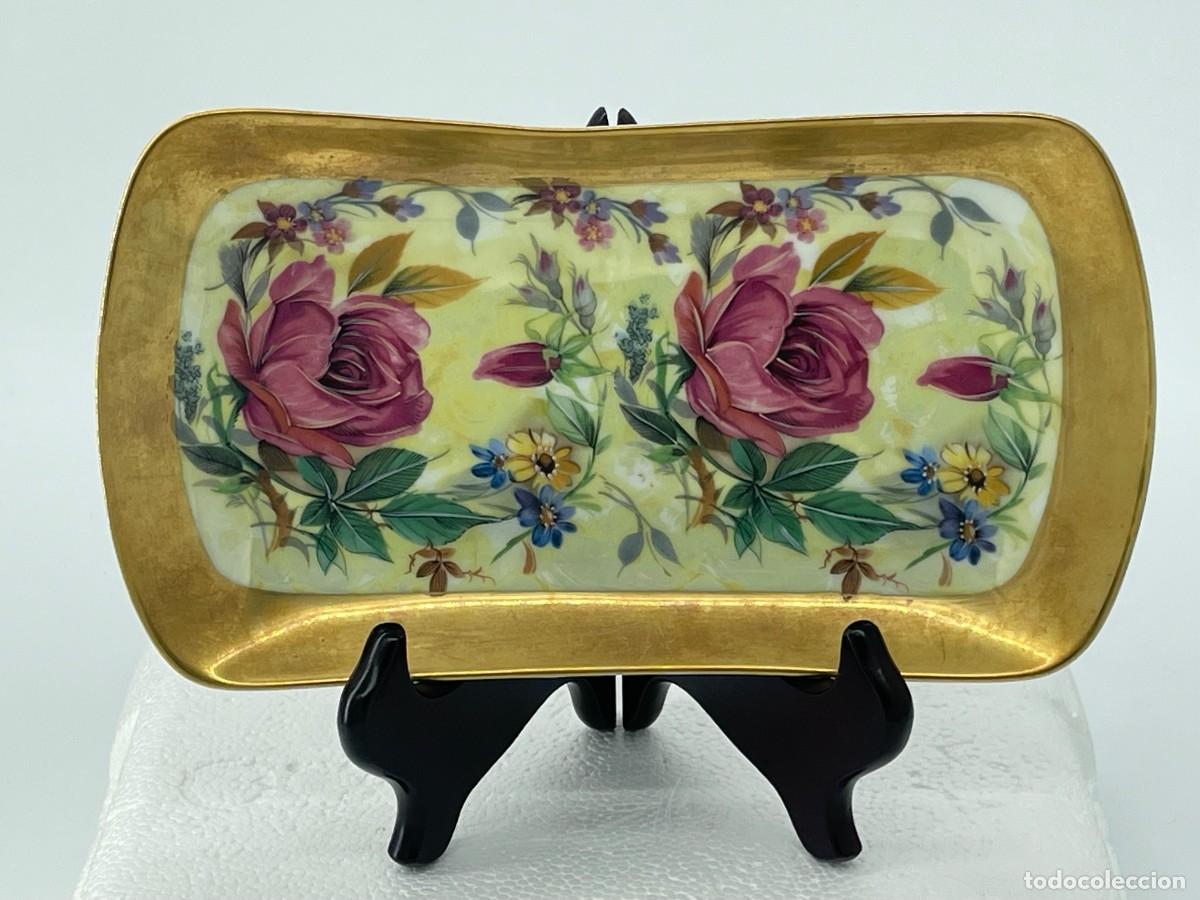 Antiguidades: M&Z Holandes.Bandeja porcelana.