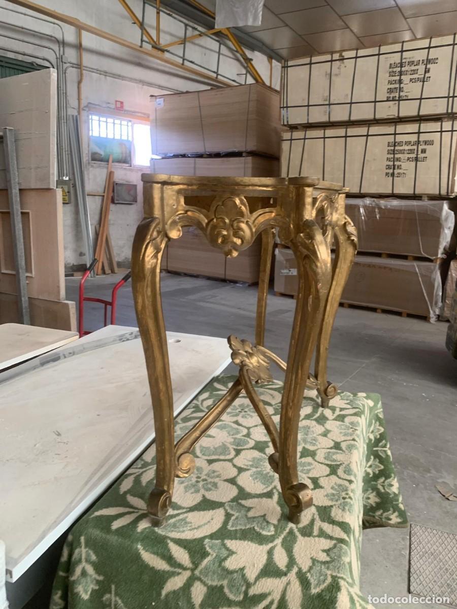 Antig&uuml;edades: CONSOLA DORADA DECORATIVA - Foto 2