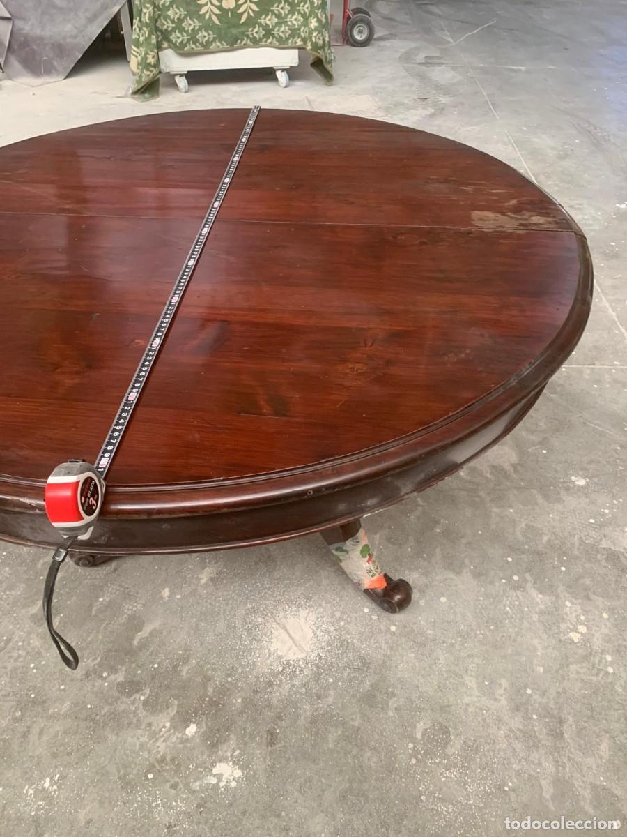 Antig&uuml;edades: Mesa comedor gran diametro - Foto 1