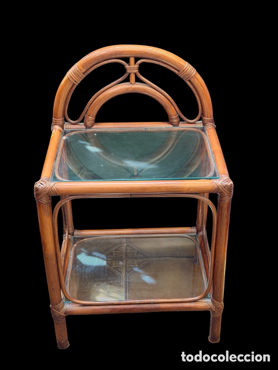 Antig&uuml;edades: Antigua Mesa Modernista de Madera Estilo Thonet