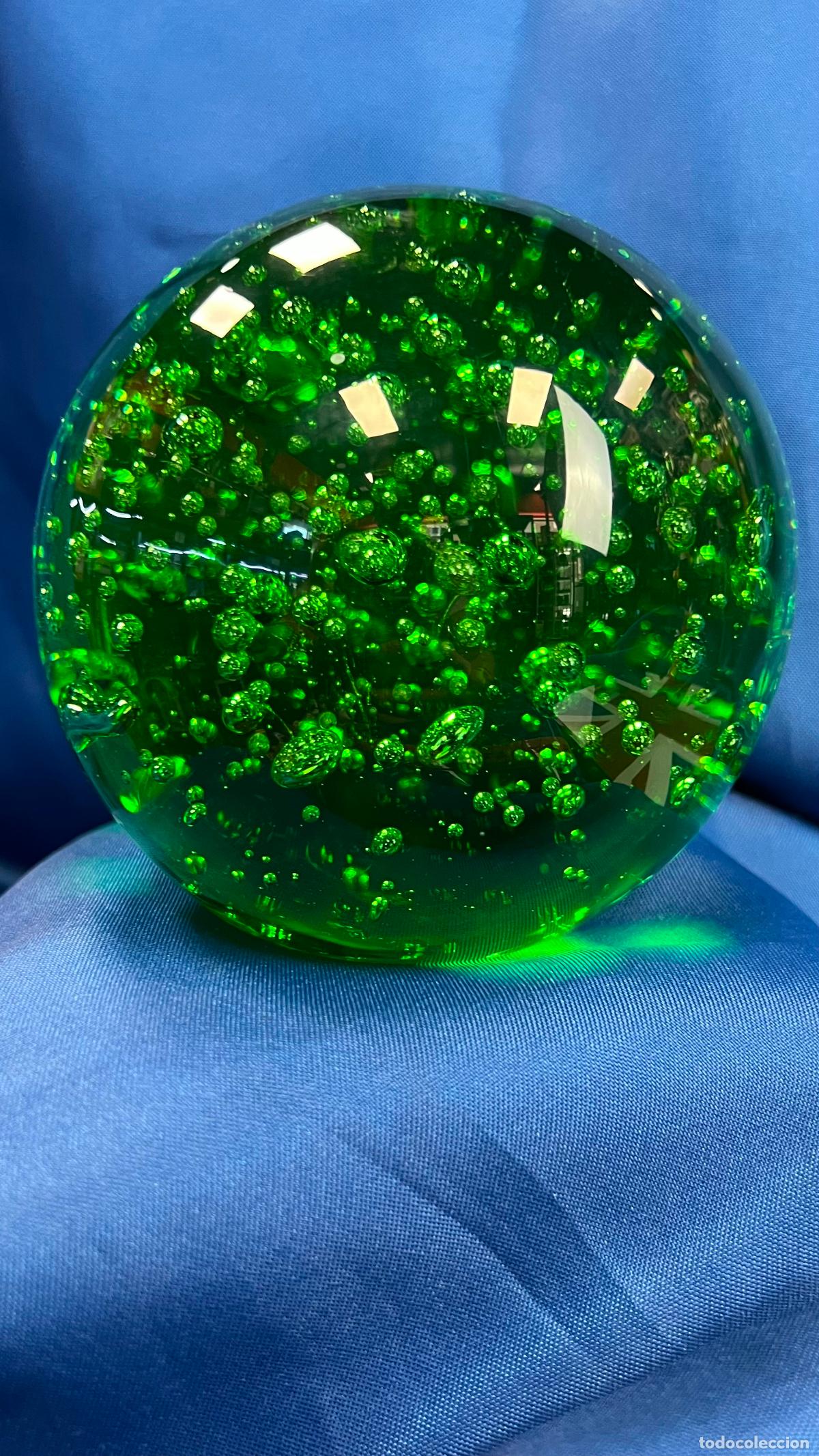 Antig&uuml;edades: INTERESANTE PISAPAPELES VINTAGE EN CRISTAL MURANO 1250gr