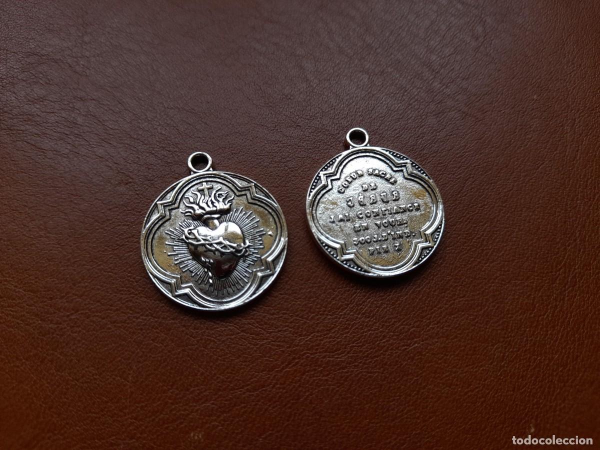 Antig&uuml;edades: Medalla Detente Medalla Sagrado Corazon de Jes&uacute;s