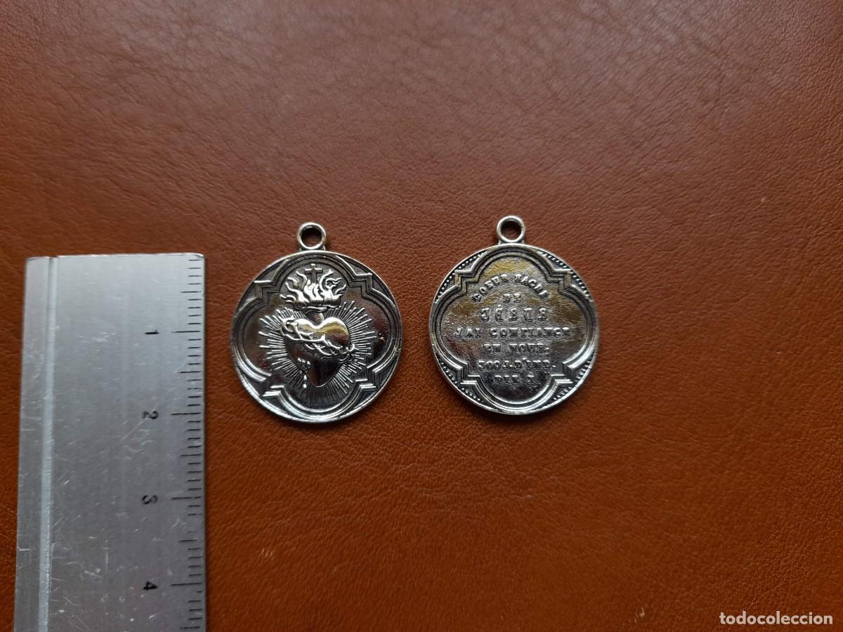 Antig&uuml;edades: Medalla Sagrado Coraz&oacute;n de Jes&uacute;s en vos confio