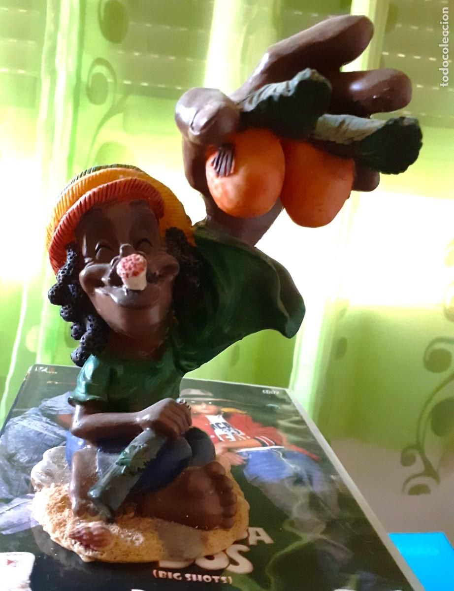 Antig&uuml;edades: FIGURA PARECIDO CON BOB MARLEY. FIGURA.