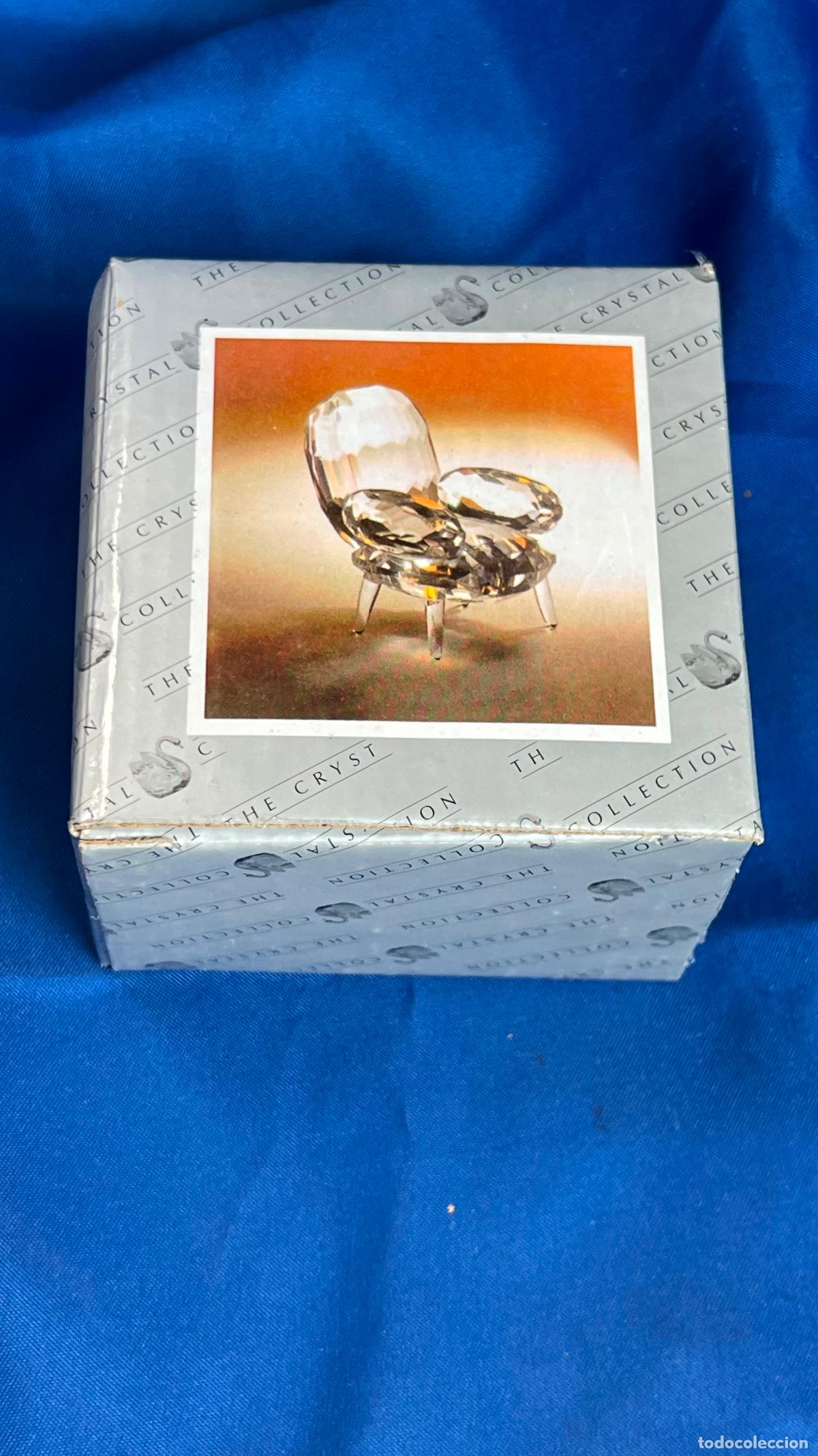 Antig&uuml;edades: sillon DE CRYSTAL COLLECTION EN CAJA NUEVA TIPO SWAROVSKI