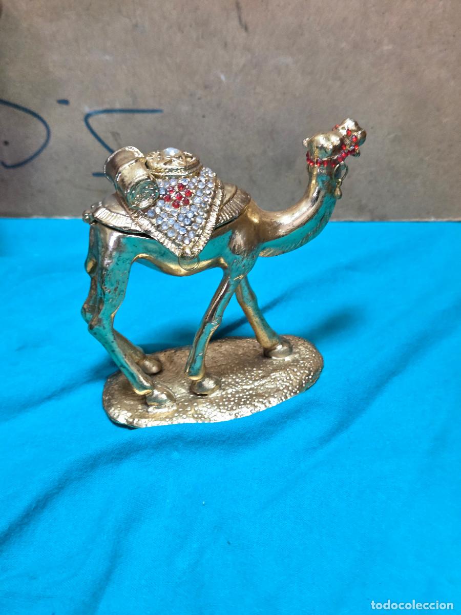 Antig&uuml;edades: figura de camello metal - Foto 5