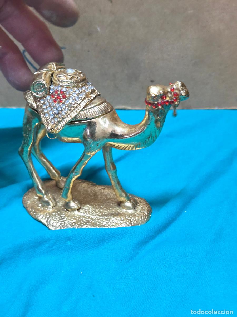 Antig&uuml;edades: figura de camello metal - Foto 6