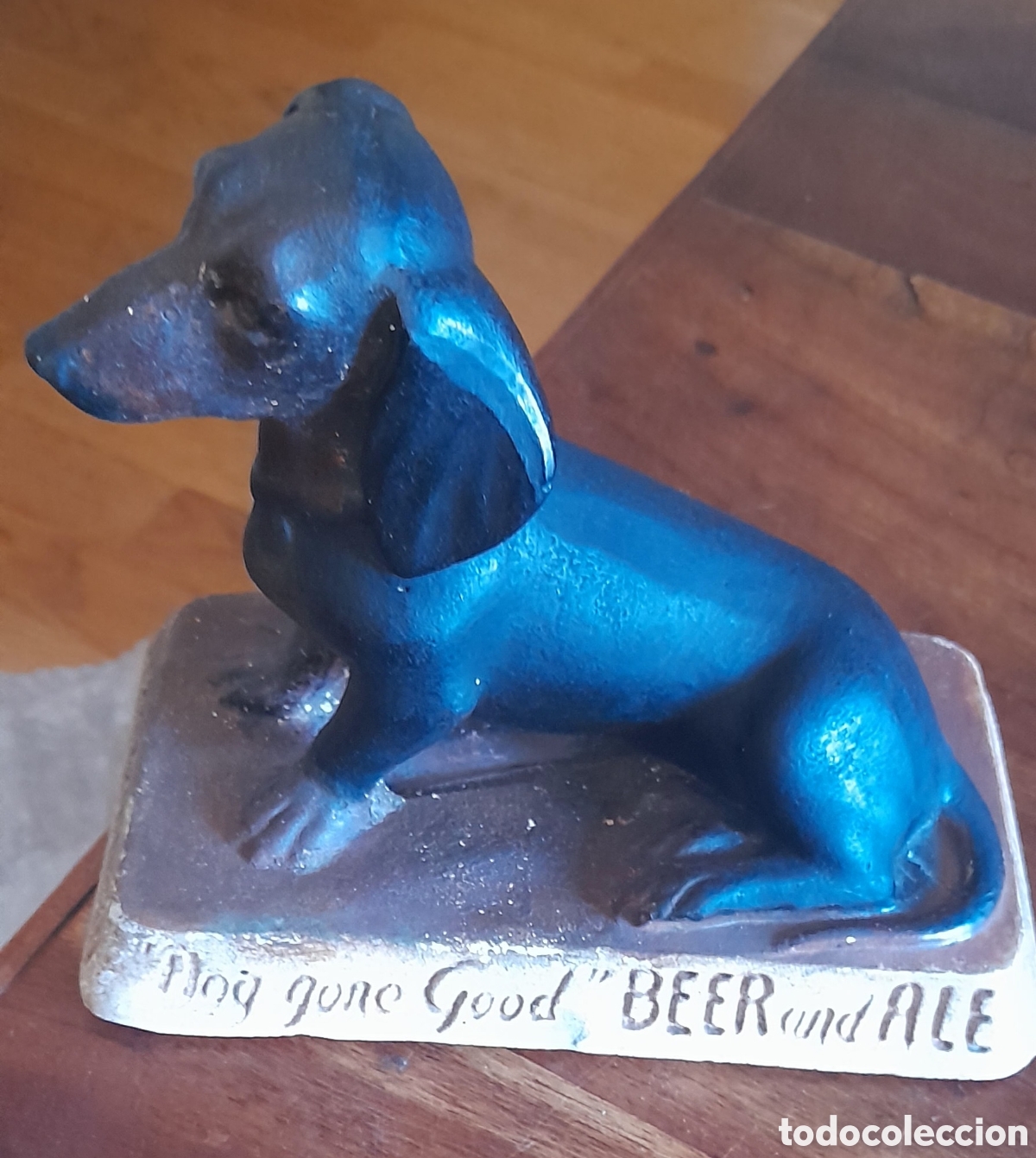 Antig&uuml;edades: Mascota antigua publicidad de cerveza