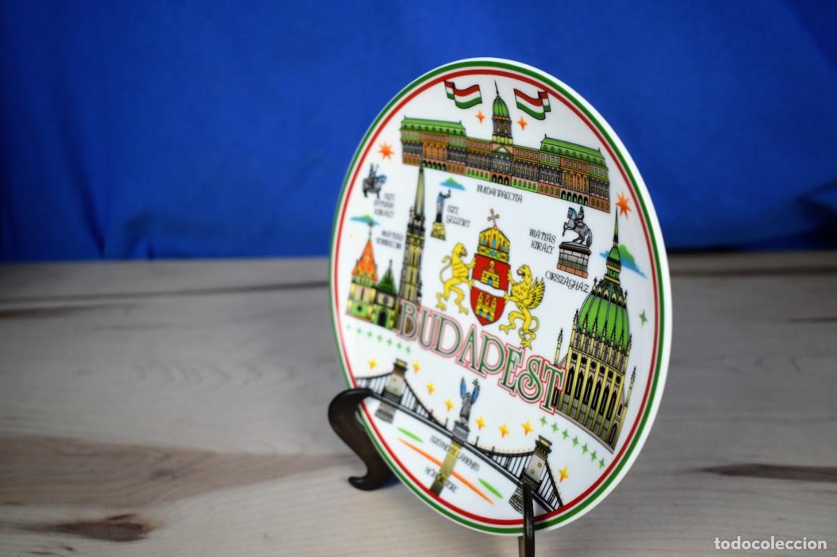Antig&uuml;edades: Plato de porcelana de Budapest - Foto 5