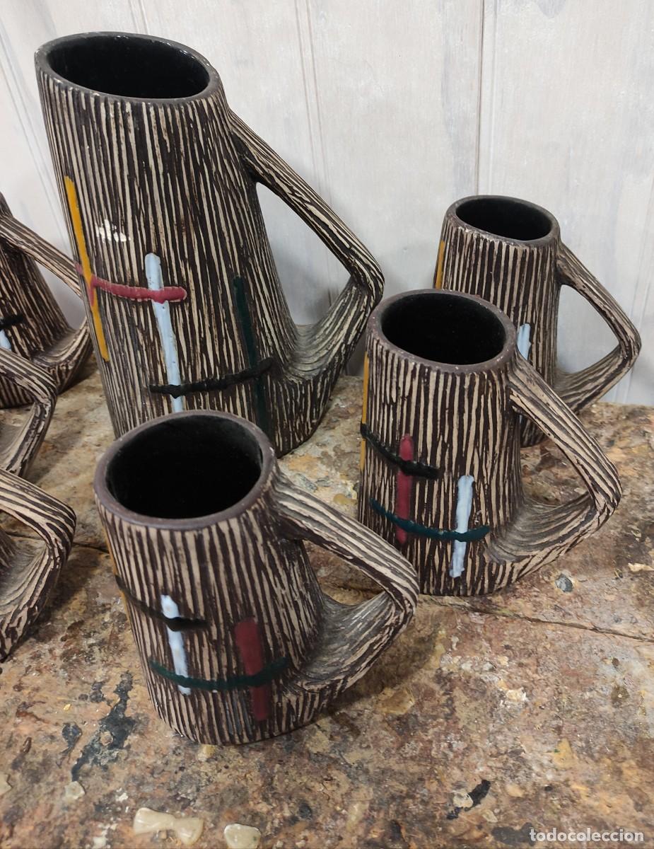 Antig&uuml;edades: Conjunto jarras ceramica - Foto 2
