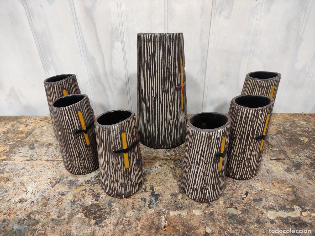 Antig&uuml;edades: Conjunto jarras ceramica - Foto 4