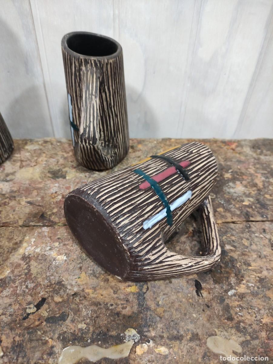 Antig&uuml;edades: Conjunto jarras ceramica - Foto 8