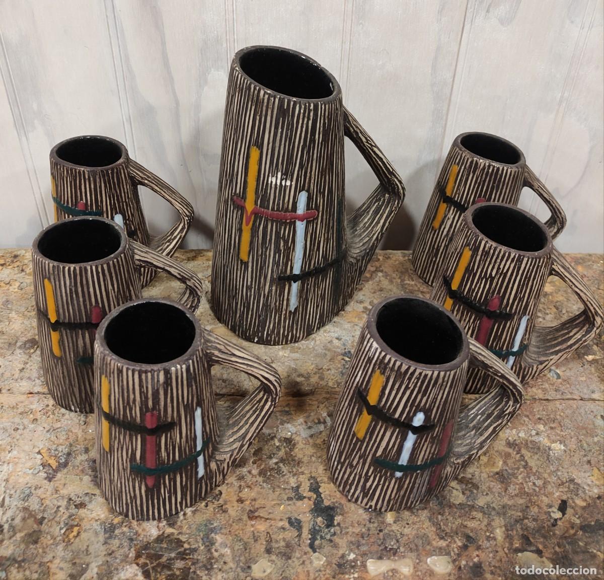 Antiquit&auml;ten: Conjunto jarras ceramica