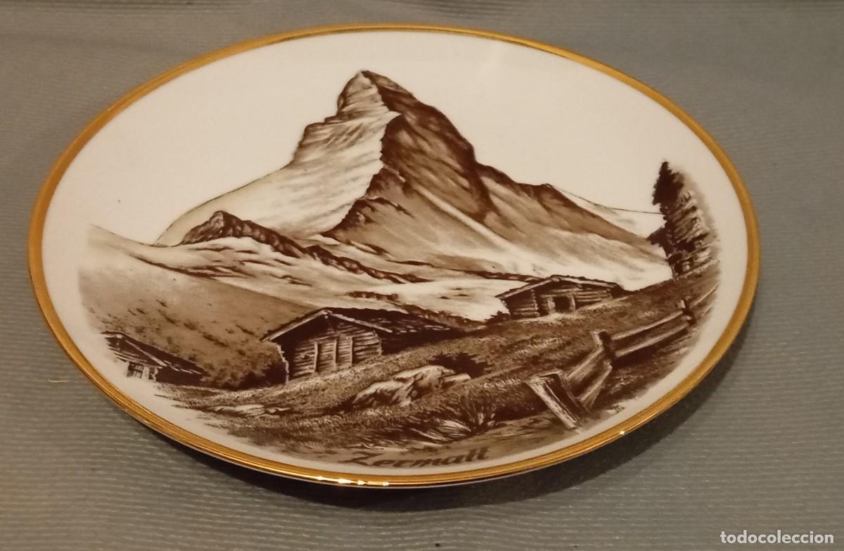 Antig&uuml;edades: Plato decorativo Ottlinger Suiza