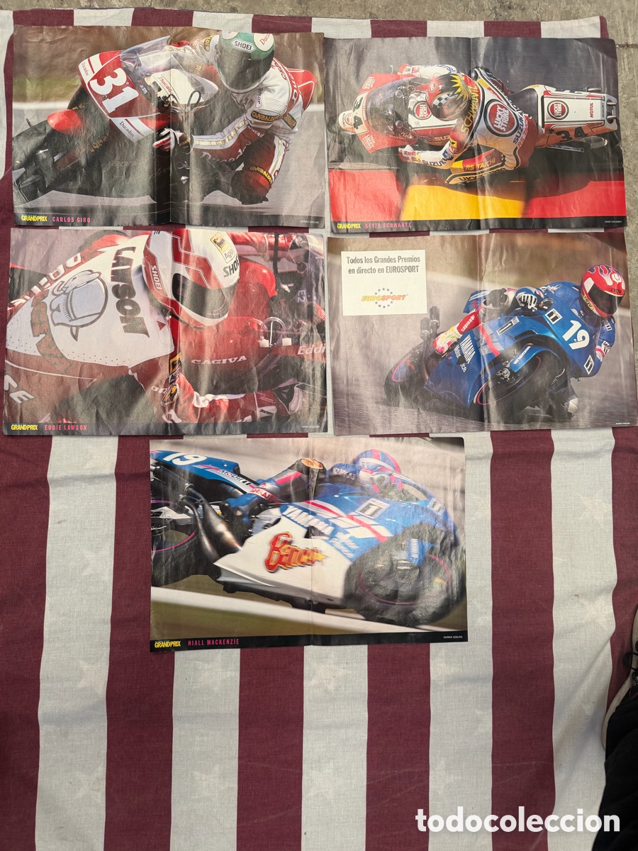 Antig&uuml;edades: Colecci&oacute;n P&oacute;steres MotoGP GP500 A&ntilde;os 90