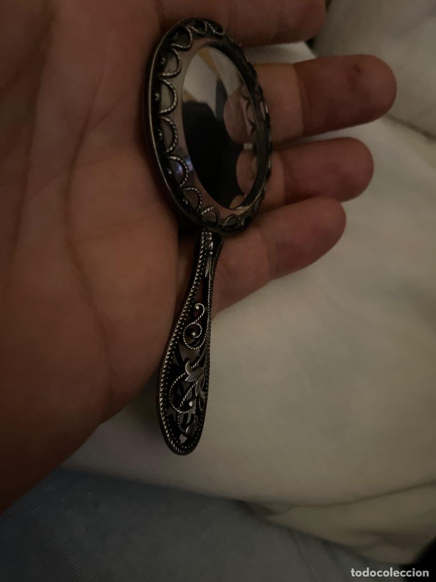 Antig&uuml;edades: Antiguo espejo de plata