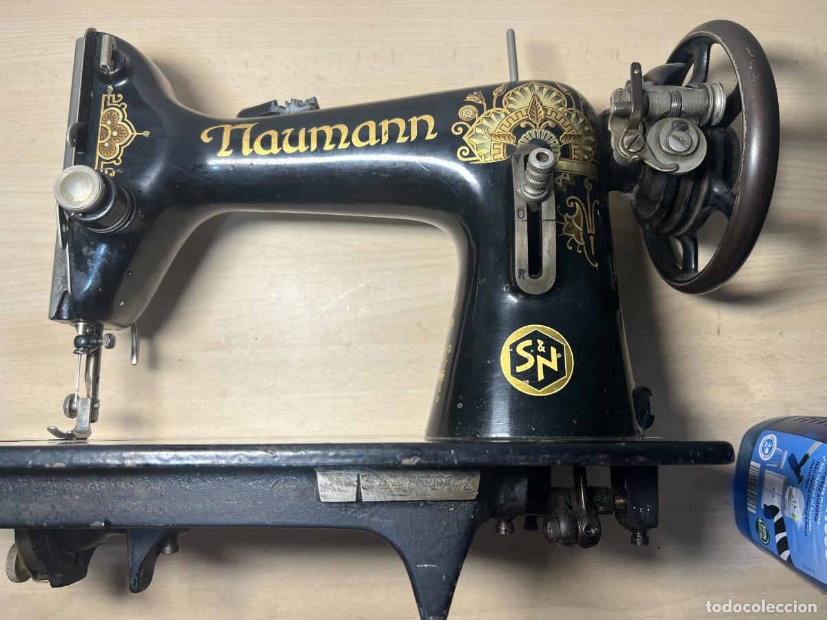 Antig&uuml;edades: MAQUINA DE COSER NAUMAN 1914