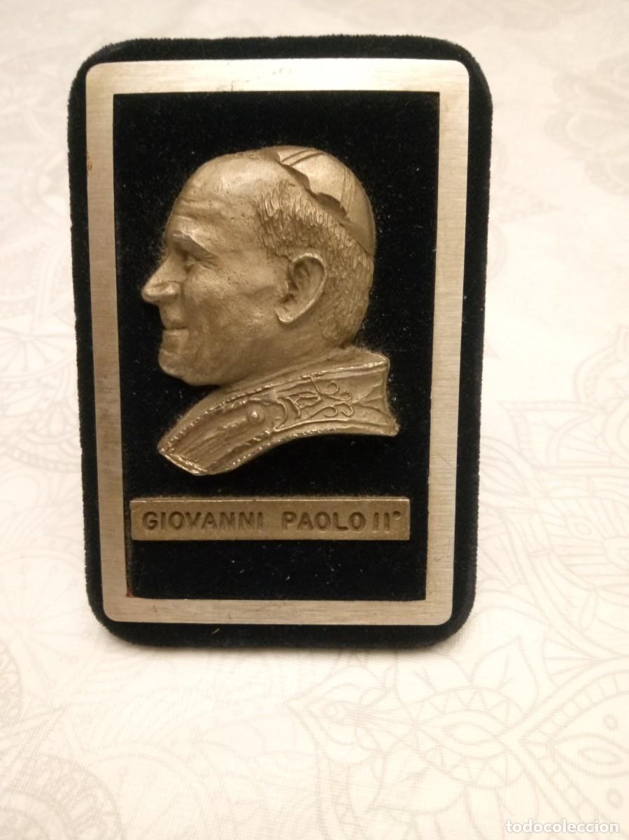 Oggetti Antichi: Peque&ntilde;o marco Juan Pablo II