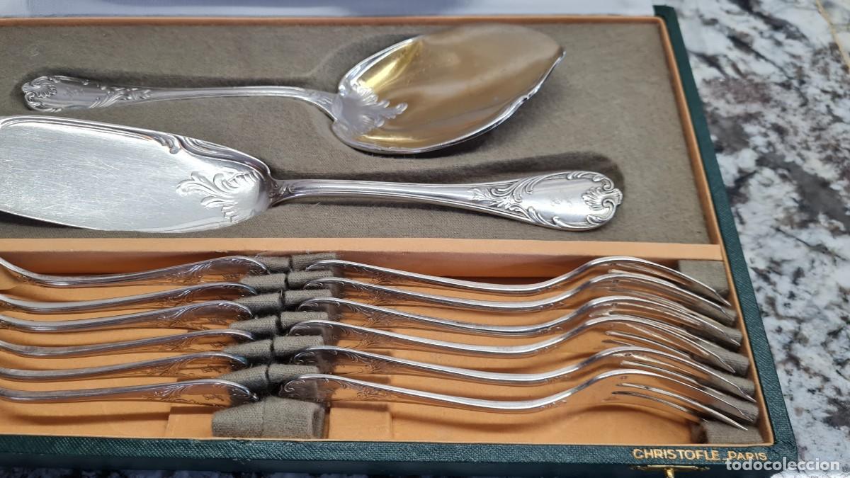 Antig&uuml;edades: Servicio Postre Christofle Marly Edici&oacute;n Especial - Foto 2