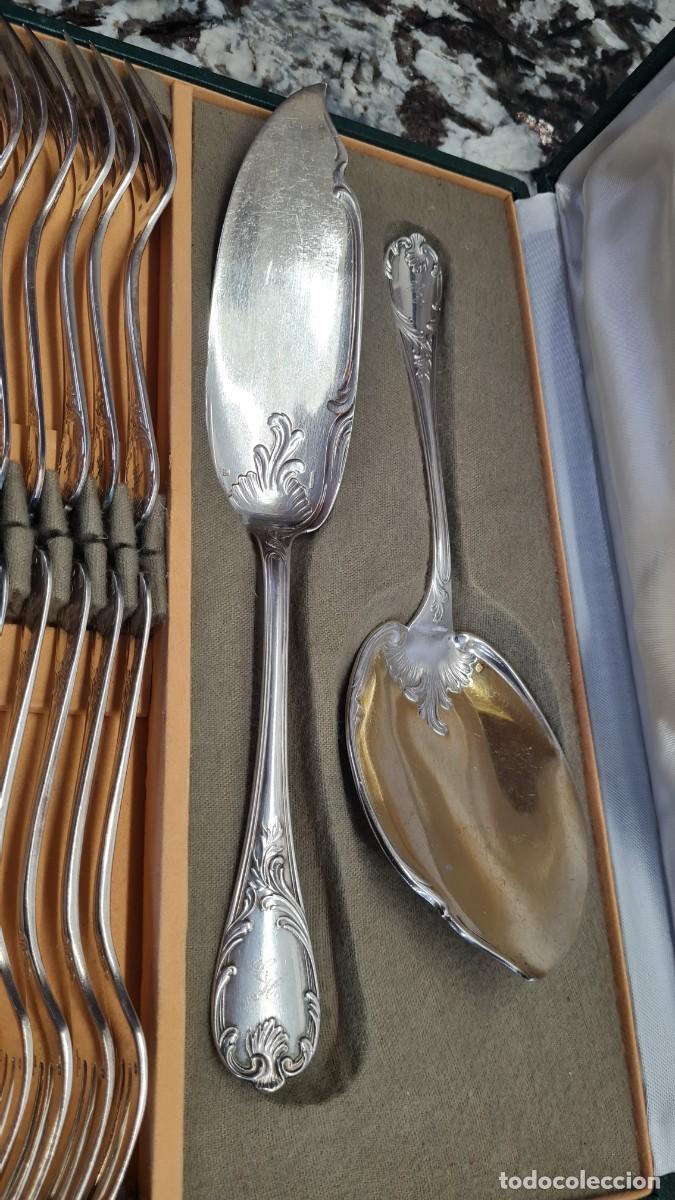 Antig&uuml;edades: Servicio Postre Christofle Marly Edici&oacute;n Especial - Foto 3