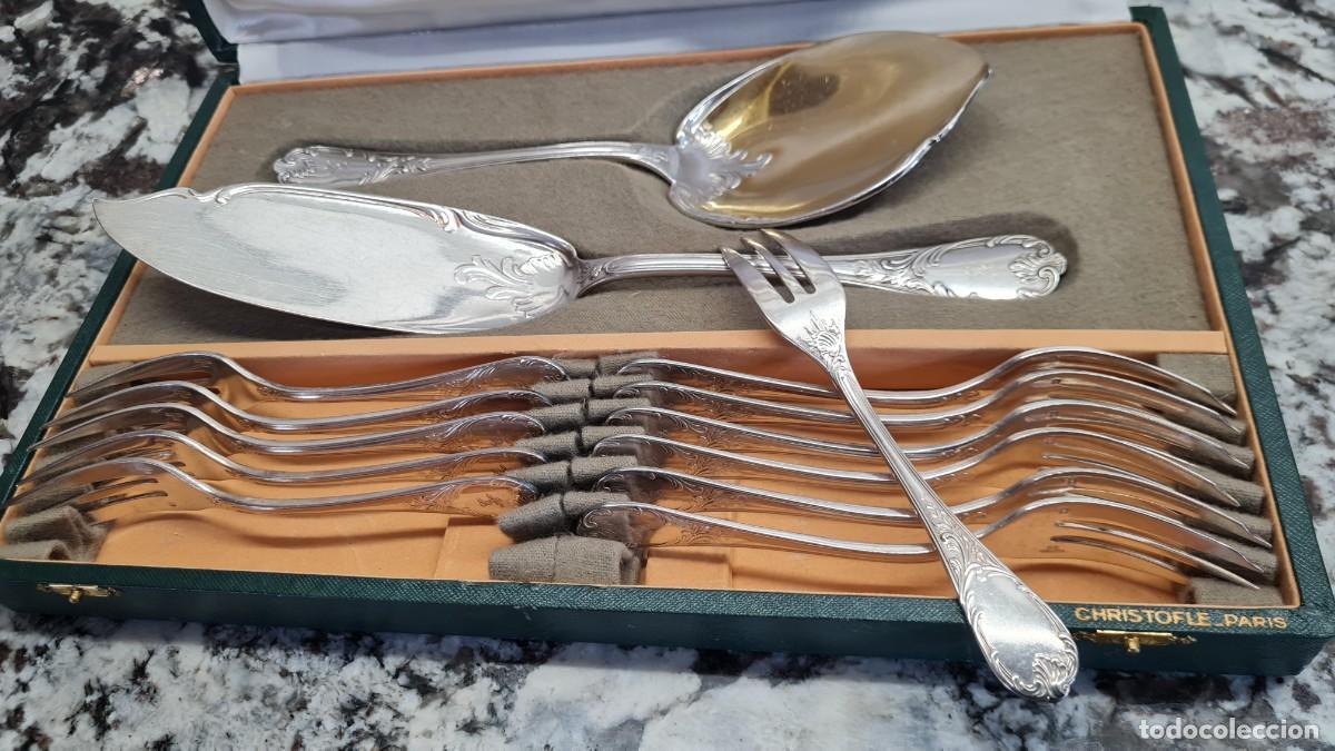 Antig&uuml;edades: Servicio Postre Christofle Marly Edici&oacute;n Especial - Foto 7