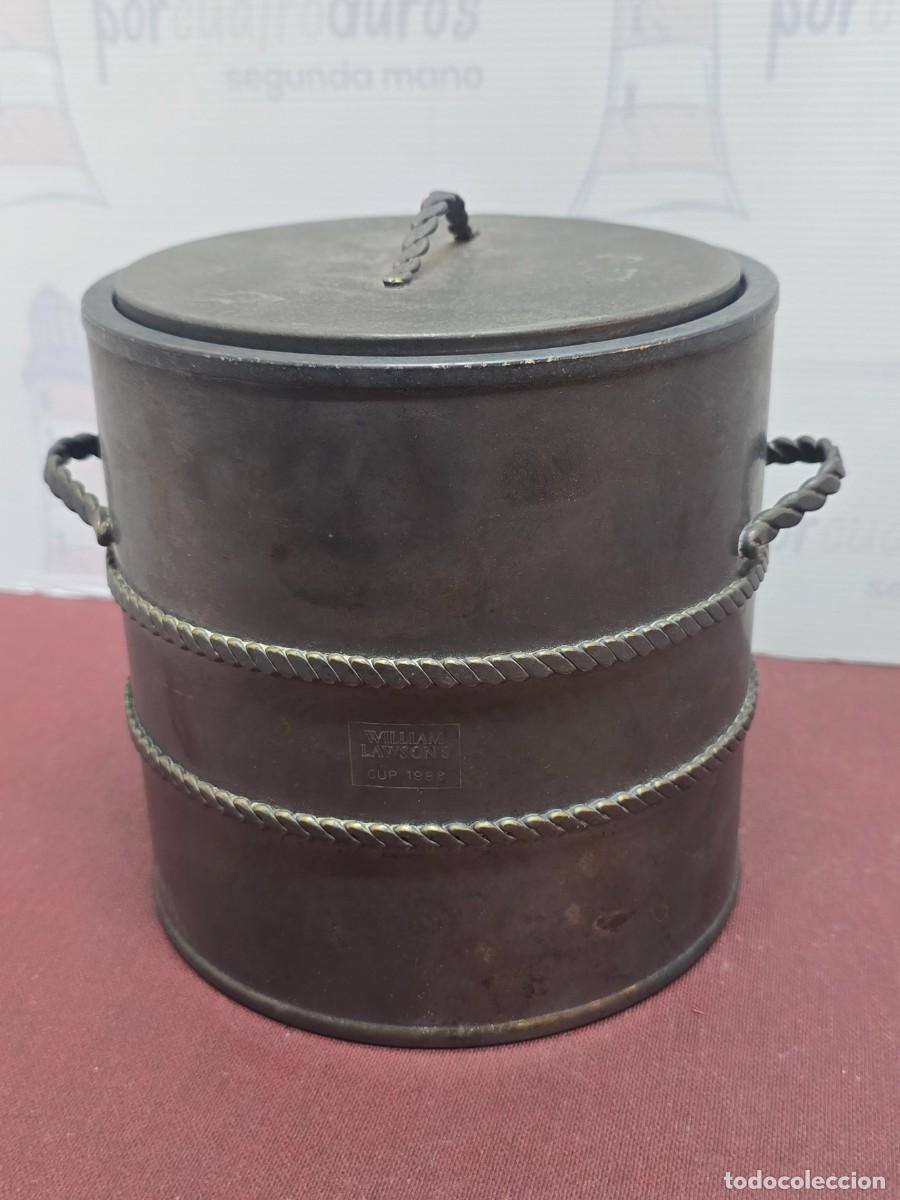 Antig&uuml;edades: Cubitera Vintage de la William Lawson's Cup 1988 - Silver plated - Mazzucconi Italy