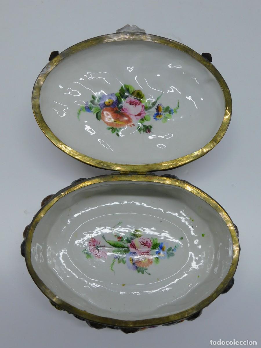 Antig&uuml;edades: CAJA PORCELANA CAPODIMONTE - Foto 10
