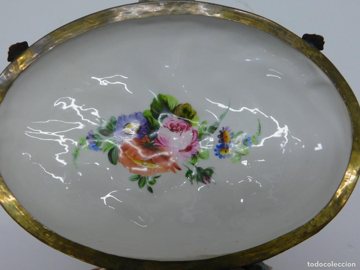 Antig&uuml;edades: CAJA PORCELANA CAPODIMONTE - Foto 11