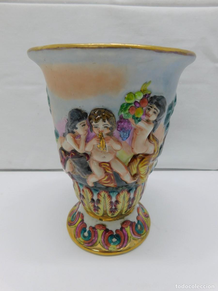 Antig&uuml;edades: COPA PORCELANA CAPODIMONTE - Foto 1
