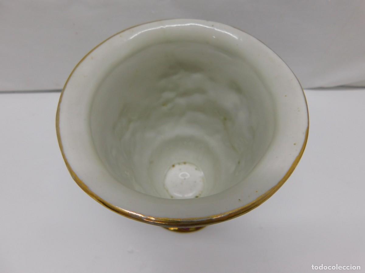 Antig&uuml;edades: COPA PORCELANA CAPODIMONTE - Foto 5