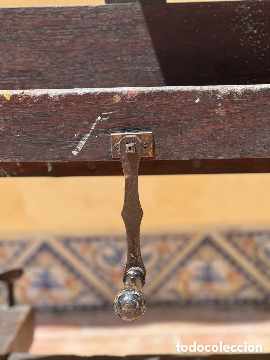 Antig&uuml;edades: Caballete antiguo de estudio pintor - Foto 5