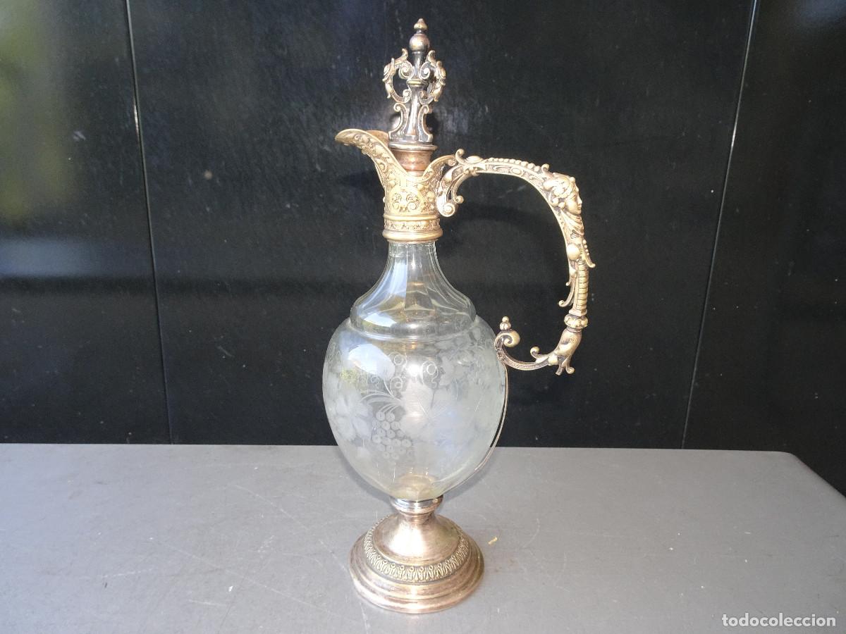 Antig&uuml;edades: Jarra Claret Jug NORBLIN & Co S. XIX Destacado